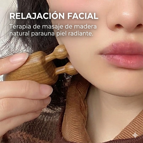Masajeador Ergonómico de Madera
