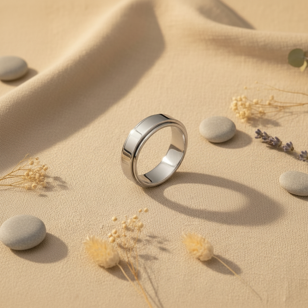 Anillo Plateado